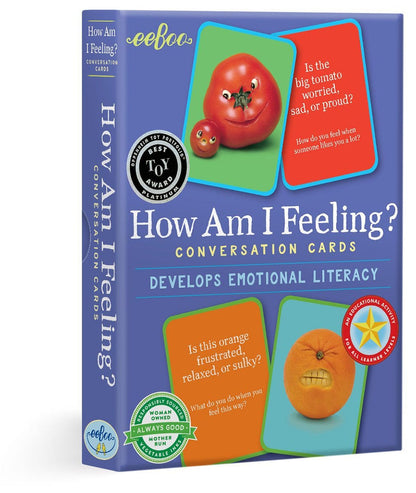 eeBoo Conversation Cards - How am I Feeling? - FLHMF