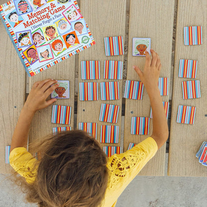 eeBoo Memory & Matching Game - I Never Forget a Face - MGFAC3