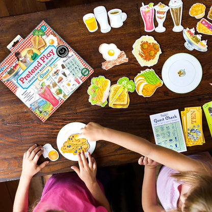 eeBoo Pretend Play Set - Best Pals Diner - IMPBD2