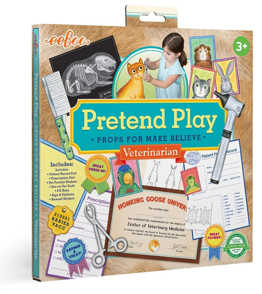 eeBoo Pretend Play Set - Veterinarian - IMPVE2
