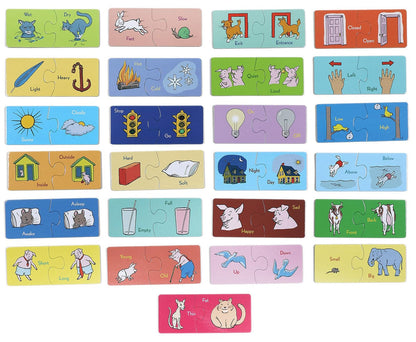 eeBoo Puzzle Pairs - Opposites - PPOPP3