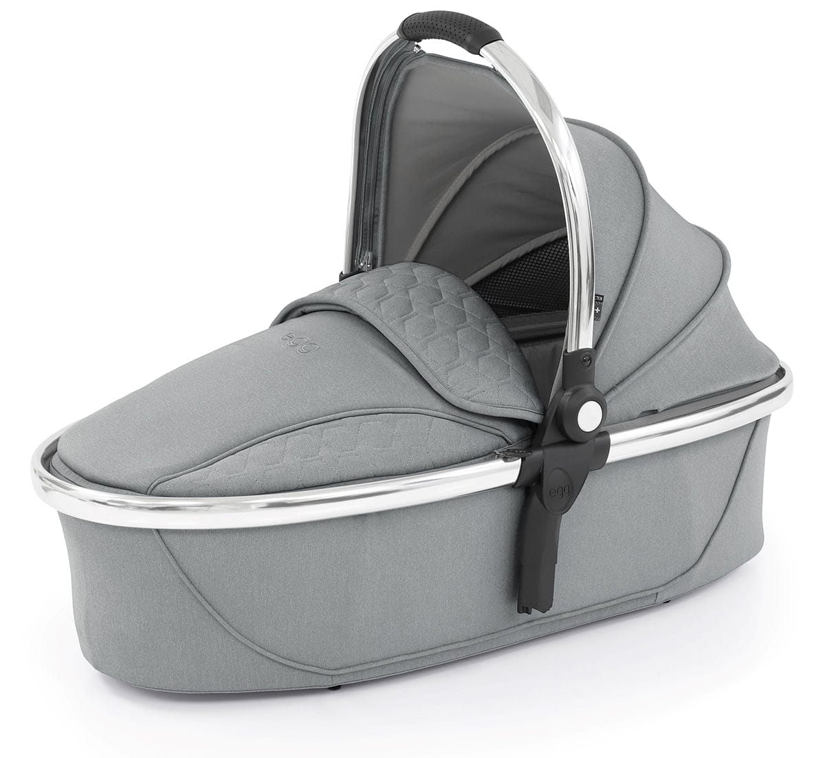 egg Strollers egg2 Carry Cot - Monument Grey - E2CCMG
