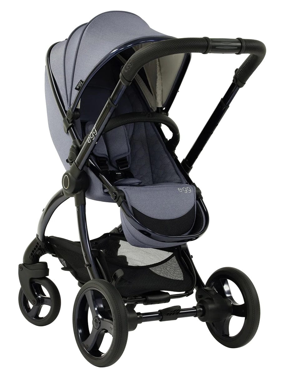 egg Strollers egg2 Stroller & Carry Cot Bundle - Chambray - E2STCH-E2CCCH