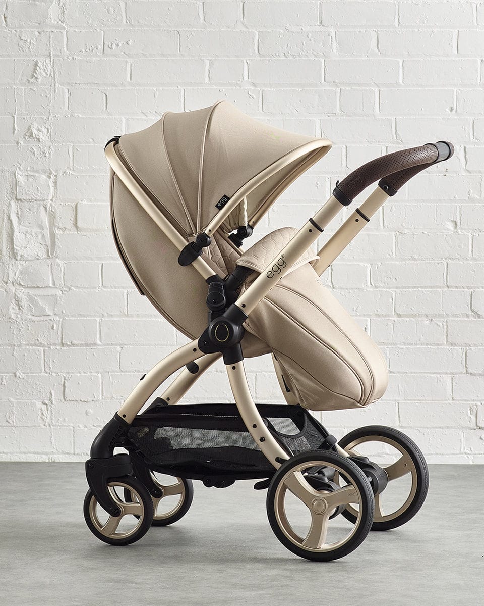egg Strollers egg2 Stroller & Carry Cot Bundle - Feather - E2STFE-E2CCFE