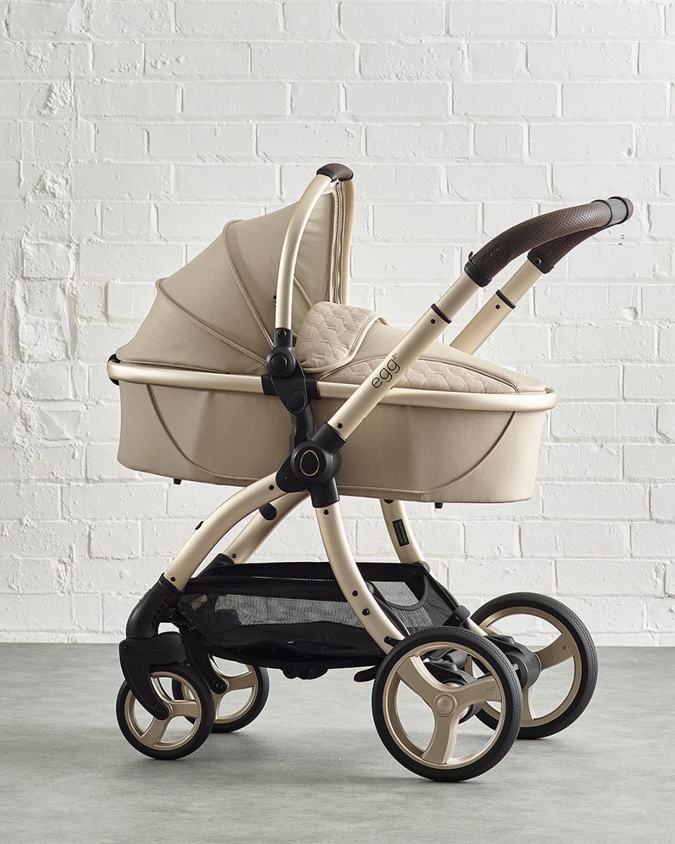 egg Strollers egg2 Stroller & Carry Cot Bundle - Feather - E2STFE-E2CCFE