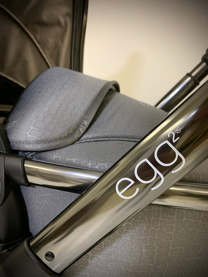 egg Strollers egg2 Stroller & Carry Cot Bundle - Jurassic Grey - E2STJG-E2CCJG