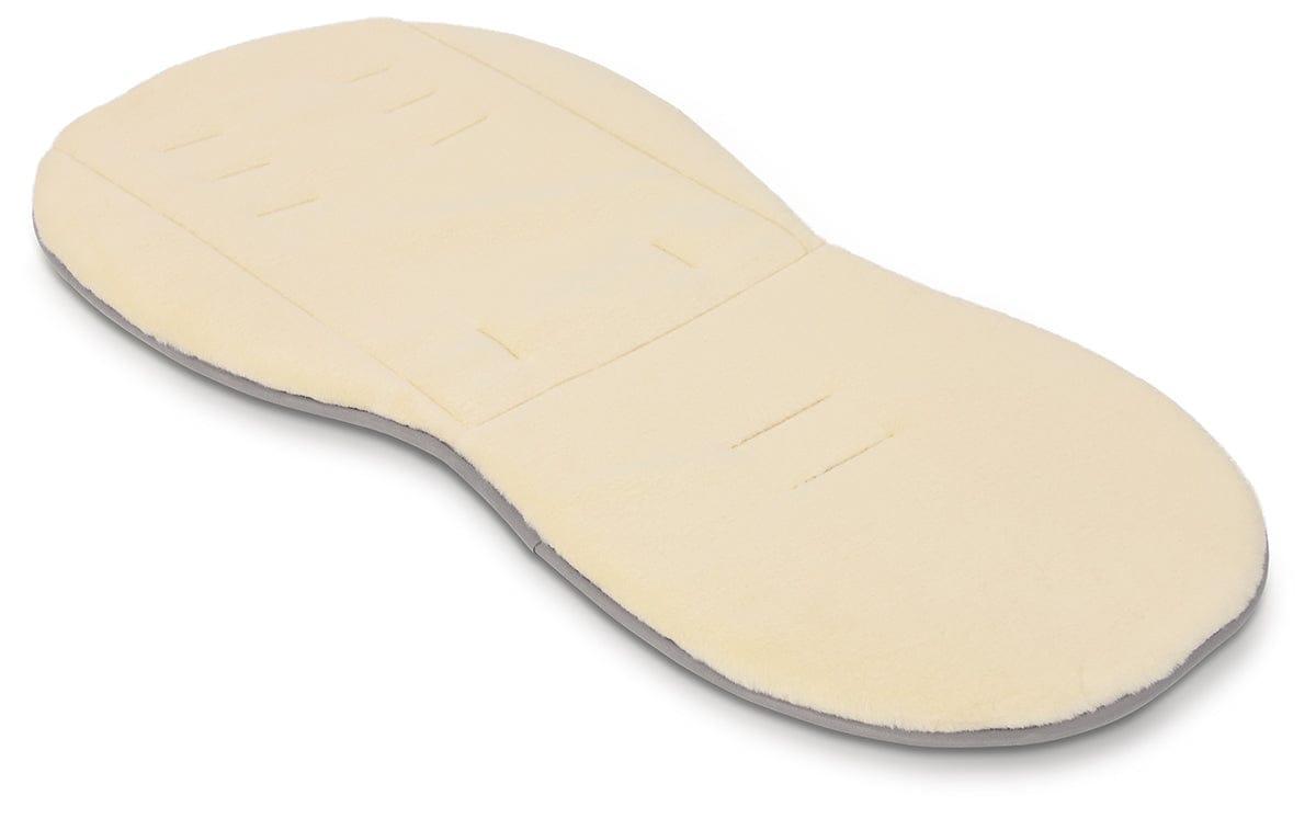 egg Strollers Luxury Reversible Stroller Fleece Seat Liner - Cream - E2SLCR