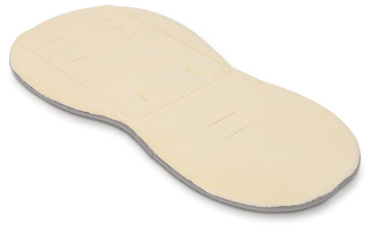 egg Strollers Luxury Reversible Stroller Fleece Seat Liner - Cream - E2SLCR