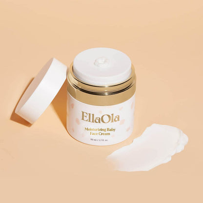 EllaOla Moisturizing Baby Face Cream, Fragrance Free - 101000N