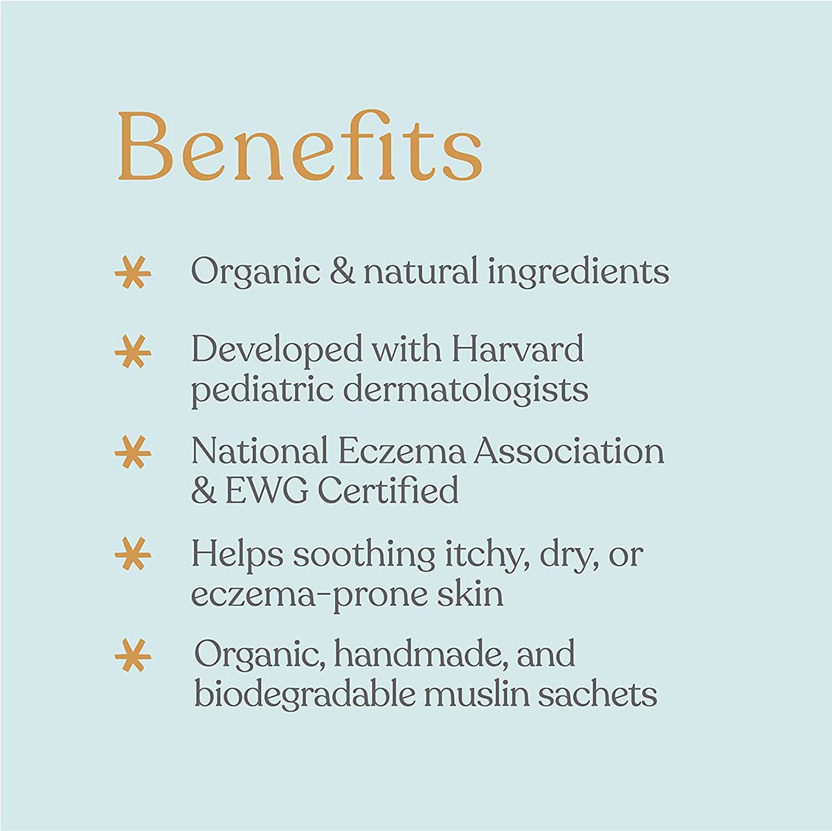 EllaOla Organic Baby Bath Soak, Fragrance Free, Pack of 4 - 106000N