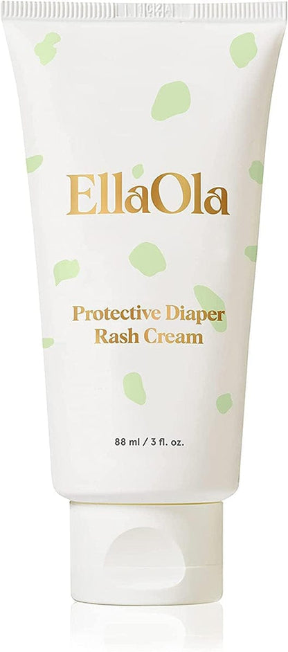 EllaOla Organic Diaper Rash Cream, Fragrance Free - 104000N