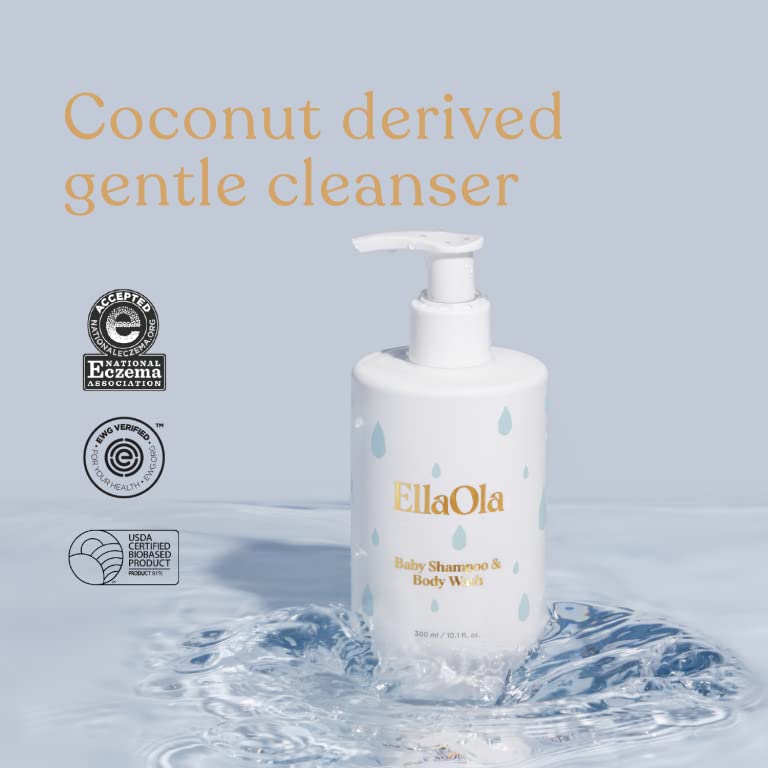 EllaOla Superfood Baby Shampoo & Body Wash - 102000N