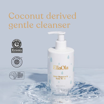 EllaOla Superfood Baby Shampoo & Body Wash - 102000N