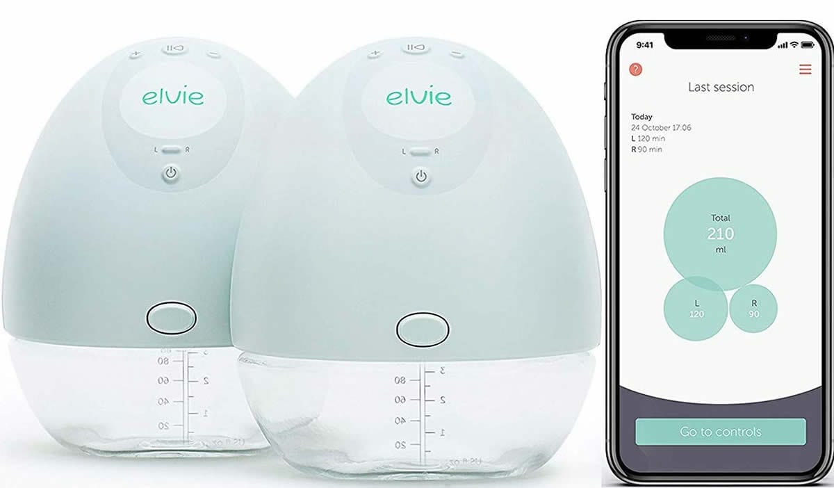 Elvie Electric Breast Pump, Double - EP01-02