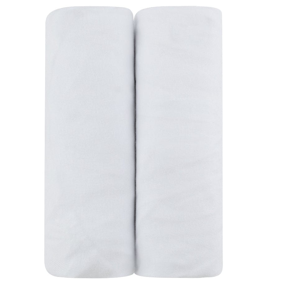 Ely's & Co. 2 Pack Changing Pad Covers - Solid White