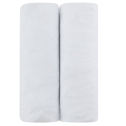Ely's & Co. 2 Pack Changing Pad Covers - Solid White
