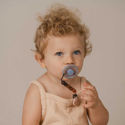 Emulait Pacifier 3 Pack and Clip Gift Set, 6+ Months - AS-GS-PACC-2