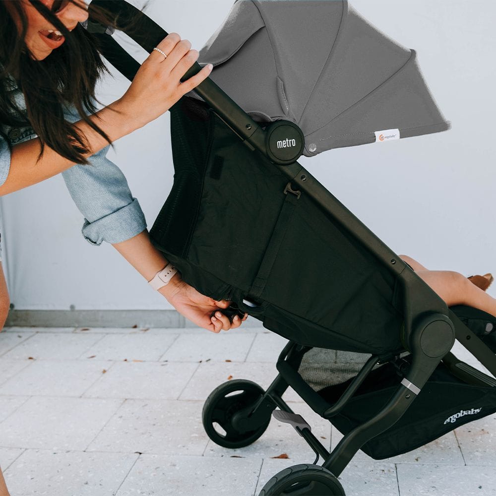 Ergobaby 2020 Metro Compact City Stroller - Black