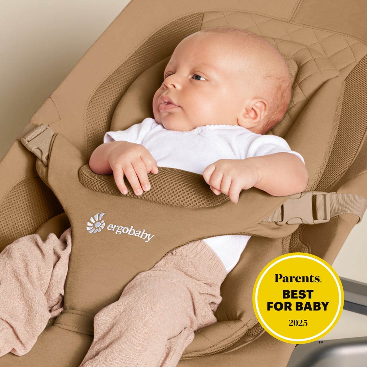 Ergobaby 3-in-1 Evolve Bouncer - Camel - EVLBNCCAMNA