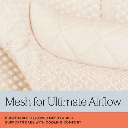 Ergobaby 3-in-1 Evolve Mesh Bouncer - Cream - EVLBNCCRMMSHNA