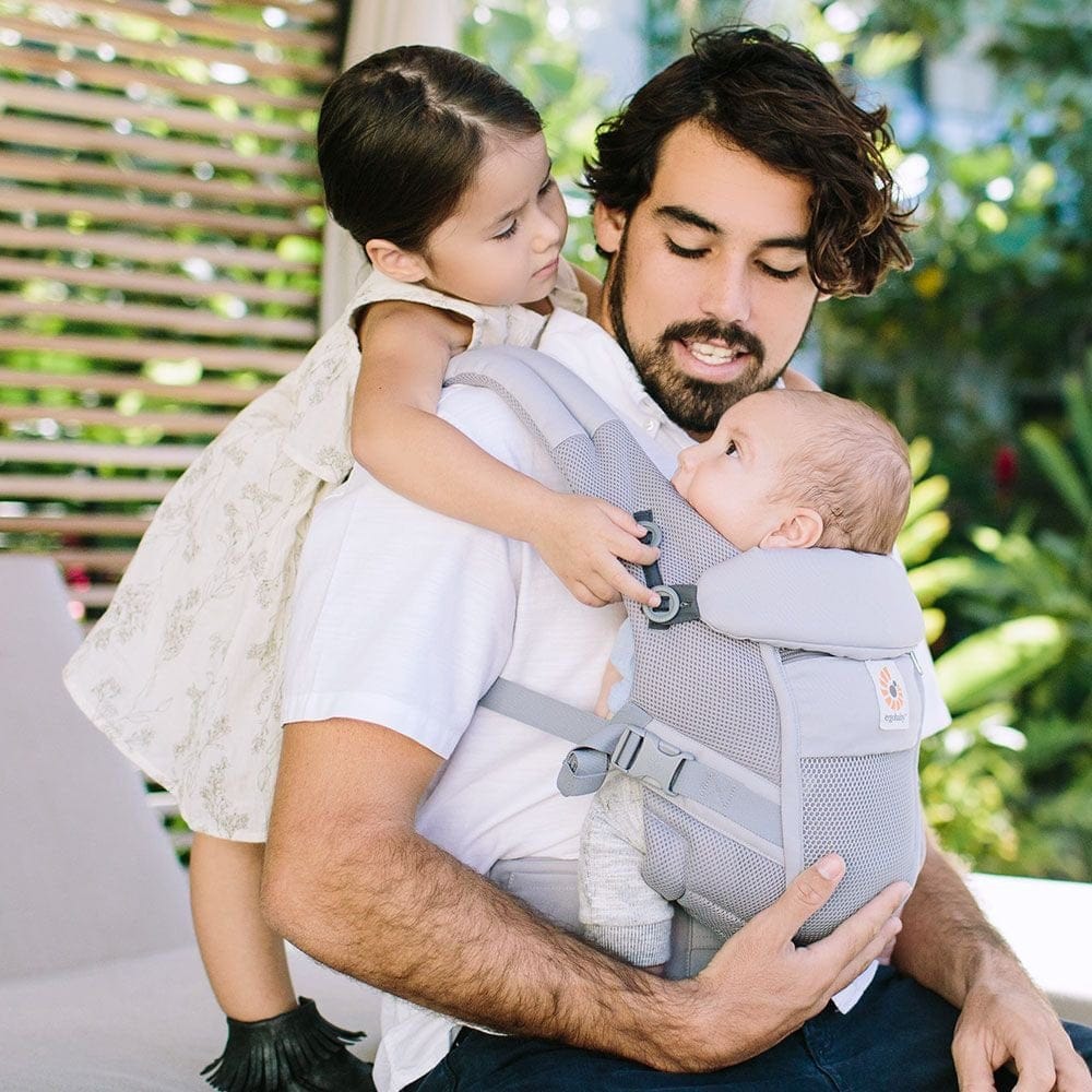 Ergobaby Adapt Baby Carrier, Cool Air Mesh - Deep Blue - BCPEAPBLUE