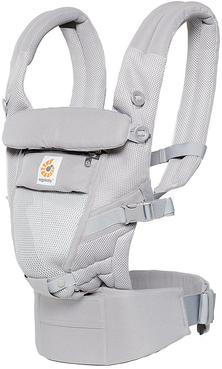 Ergobaby Adapt Baby Carrier, Cool Air Mesh - Pearl Grey - BCPEAPGREY