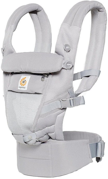 Ergobaby Adapt Baby Carrier, Cool Air Mesh - Pearl Grey - BCPEAPGREY