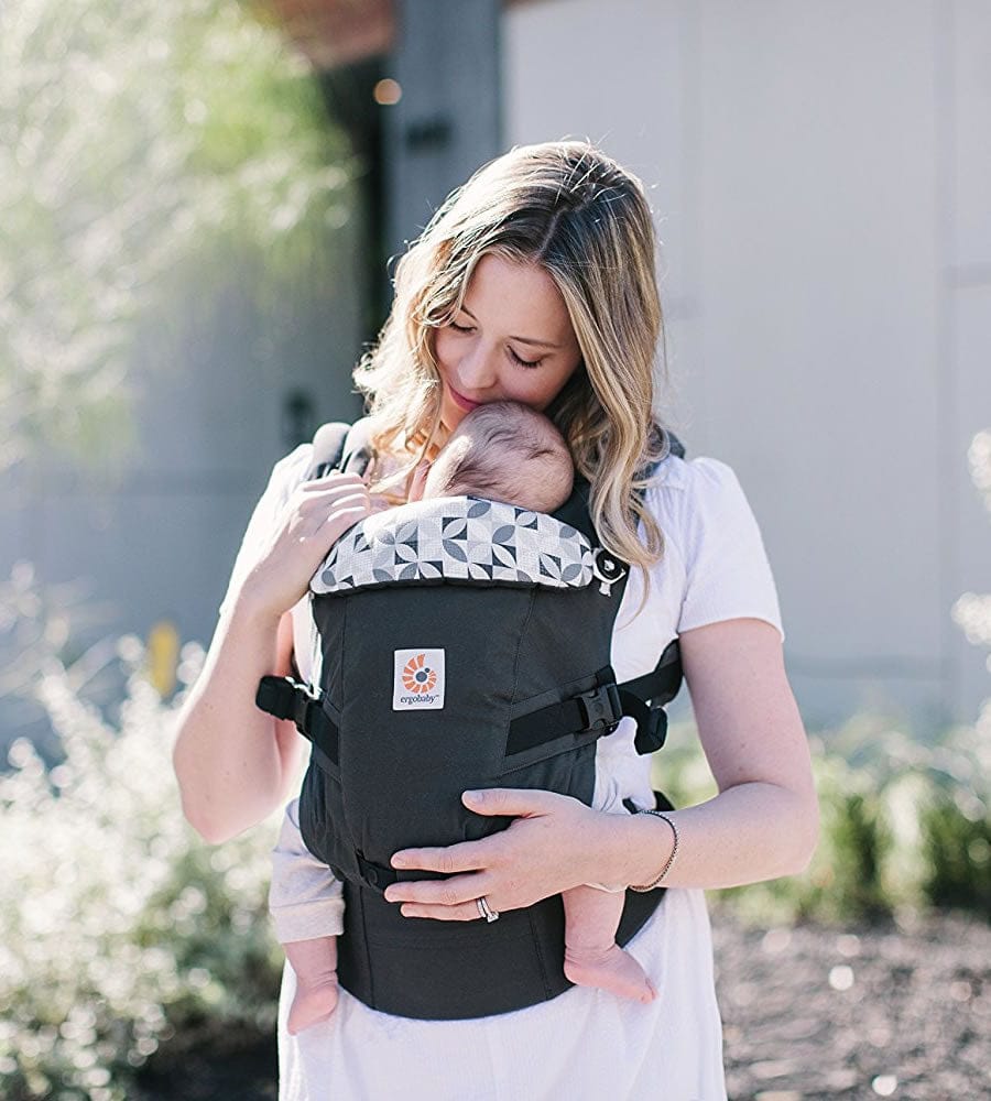 Ergobaby Adapt Baby Carrier - Graphic Grey - BCAPEAGRPH