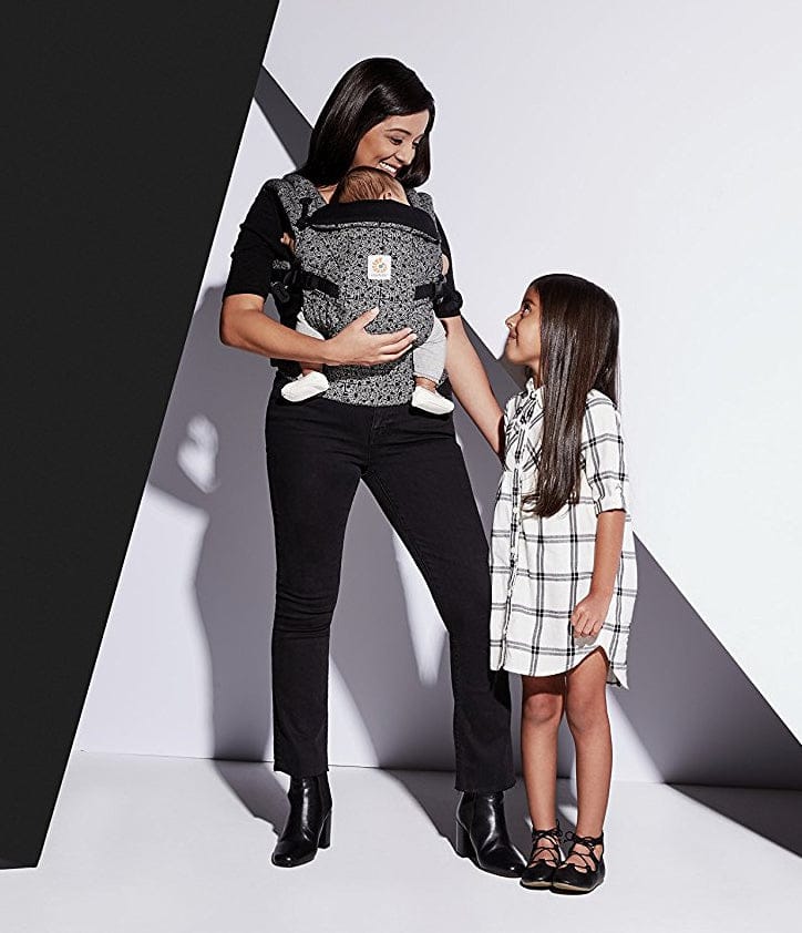 Ergobaby Adapt Baby Carrier, Special Edition Keith Haring - Black