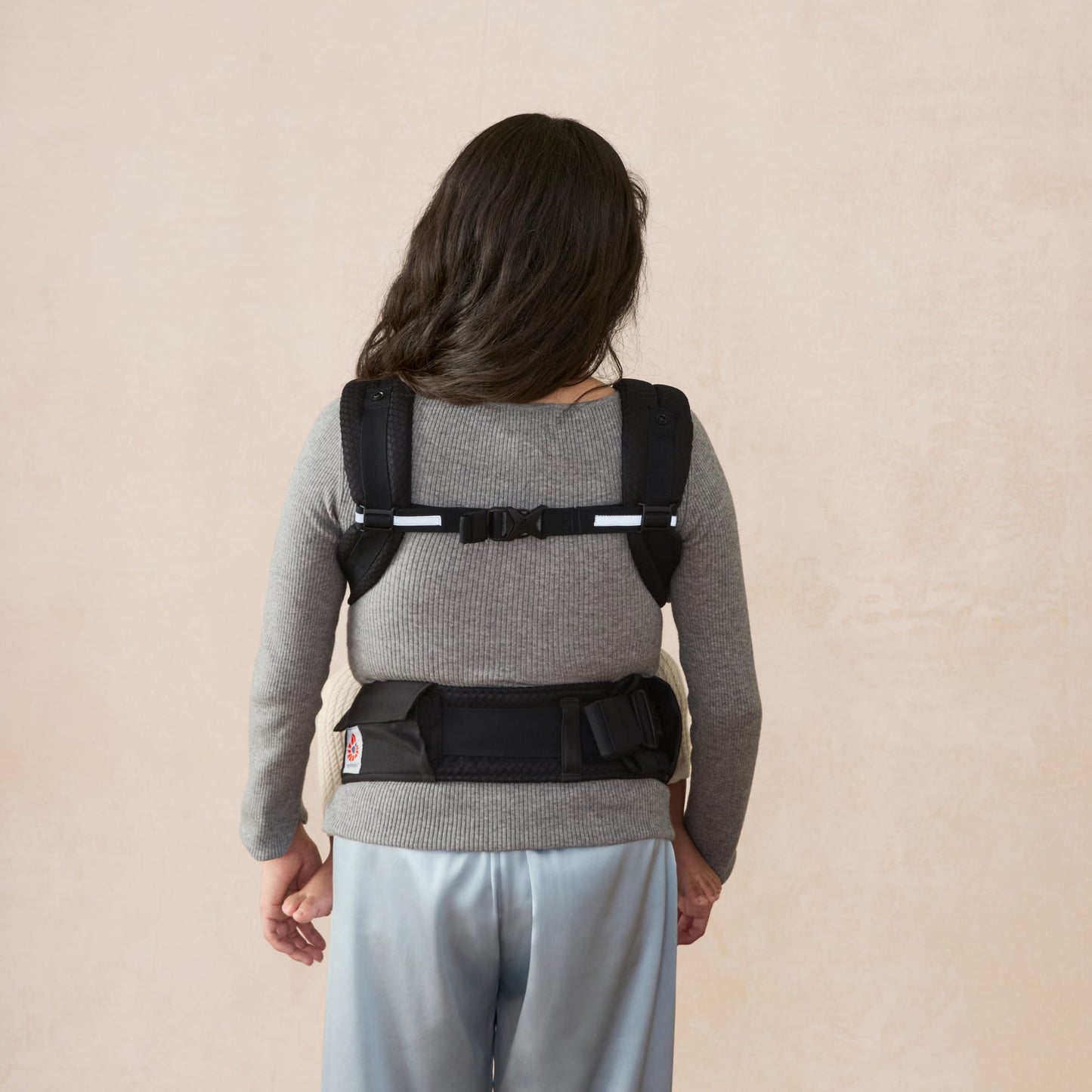 Ergobaby Alta Hip Seat Mesh Baby Carrier - Onyx Black - BCHIPSFMONYX