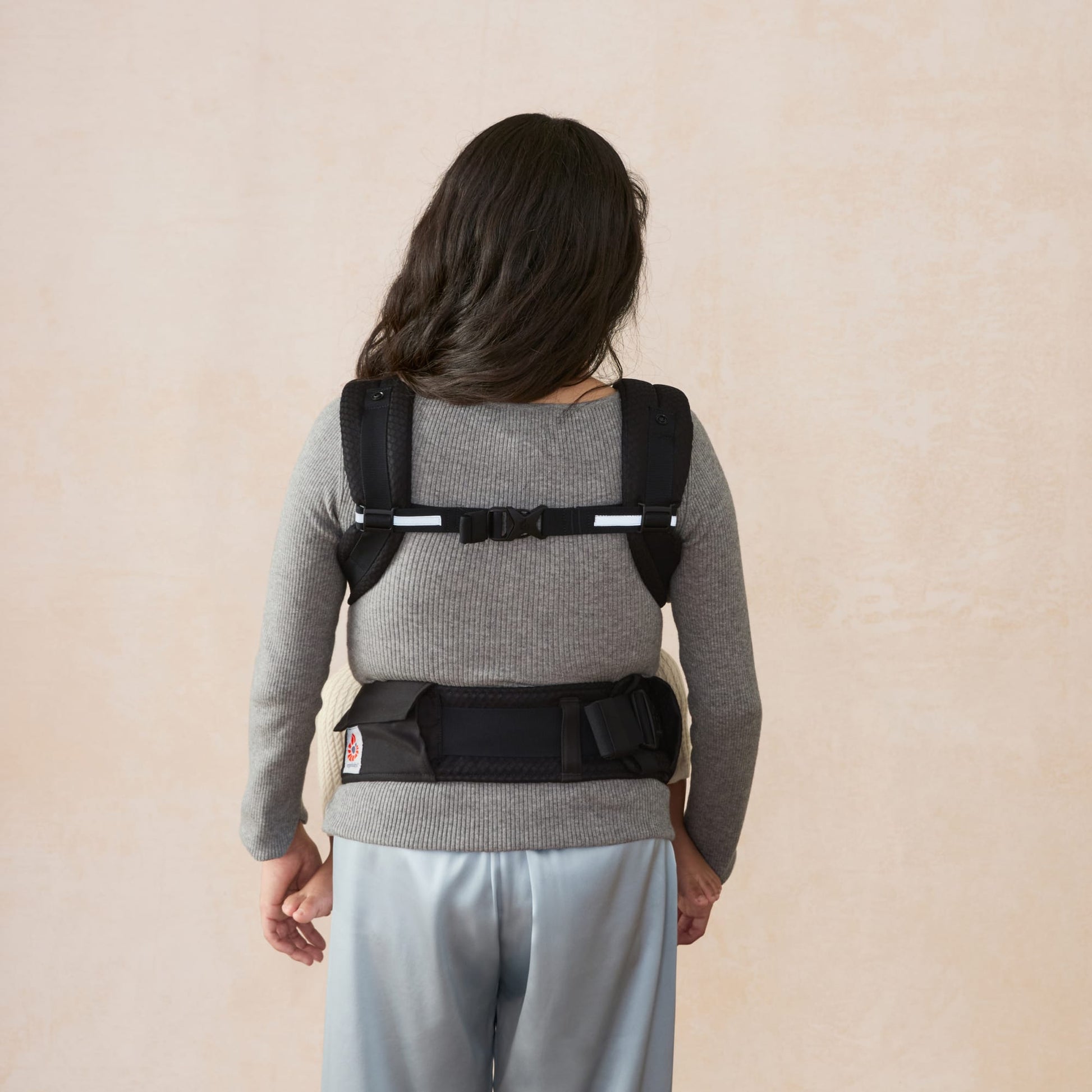 Ergobaby Alta Hip Seat Mesh Baby Carrier - Onyx Black - BCHIPSFMONYX