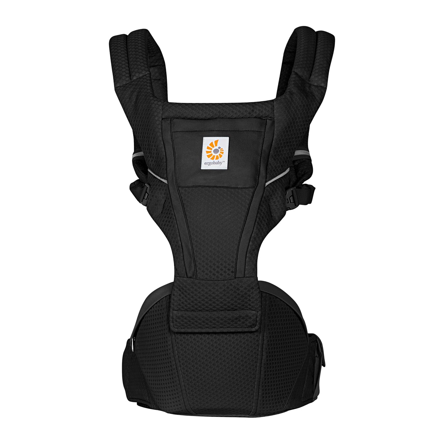 Ergobaby Alta Hip Seat Mesh Baby Carrier - Onyx Black - BCHIPSFMONYX