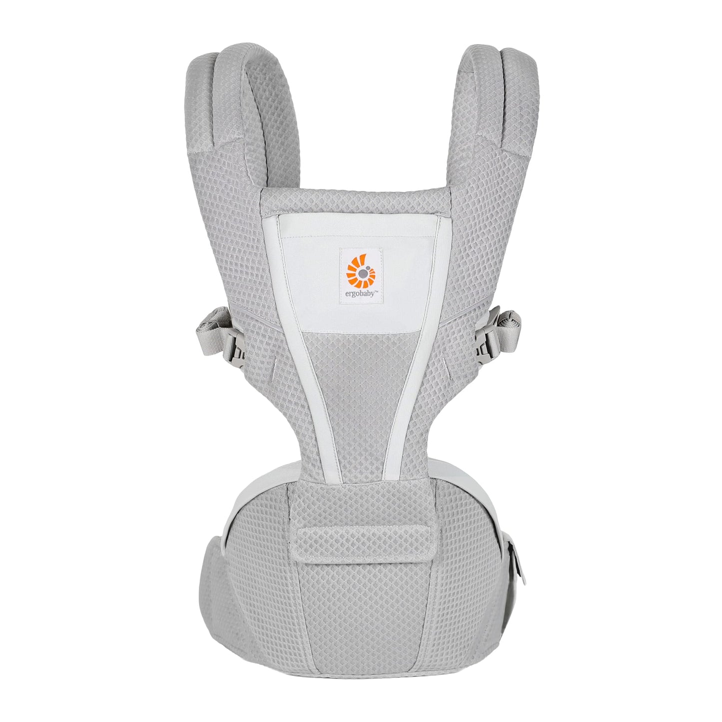 Ergobaby Alta Hip Seat Mesh Baby Carrier - Pearl Grey - BCHIPSFMGRY