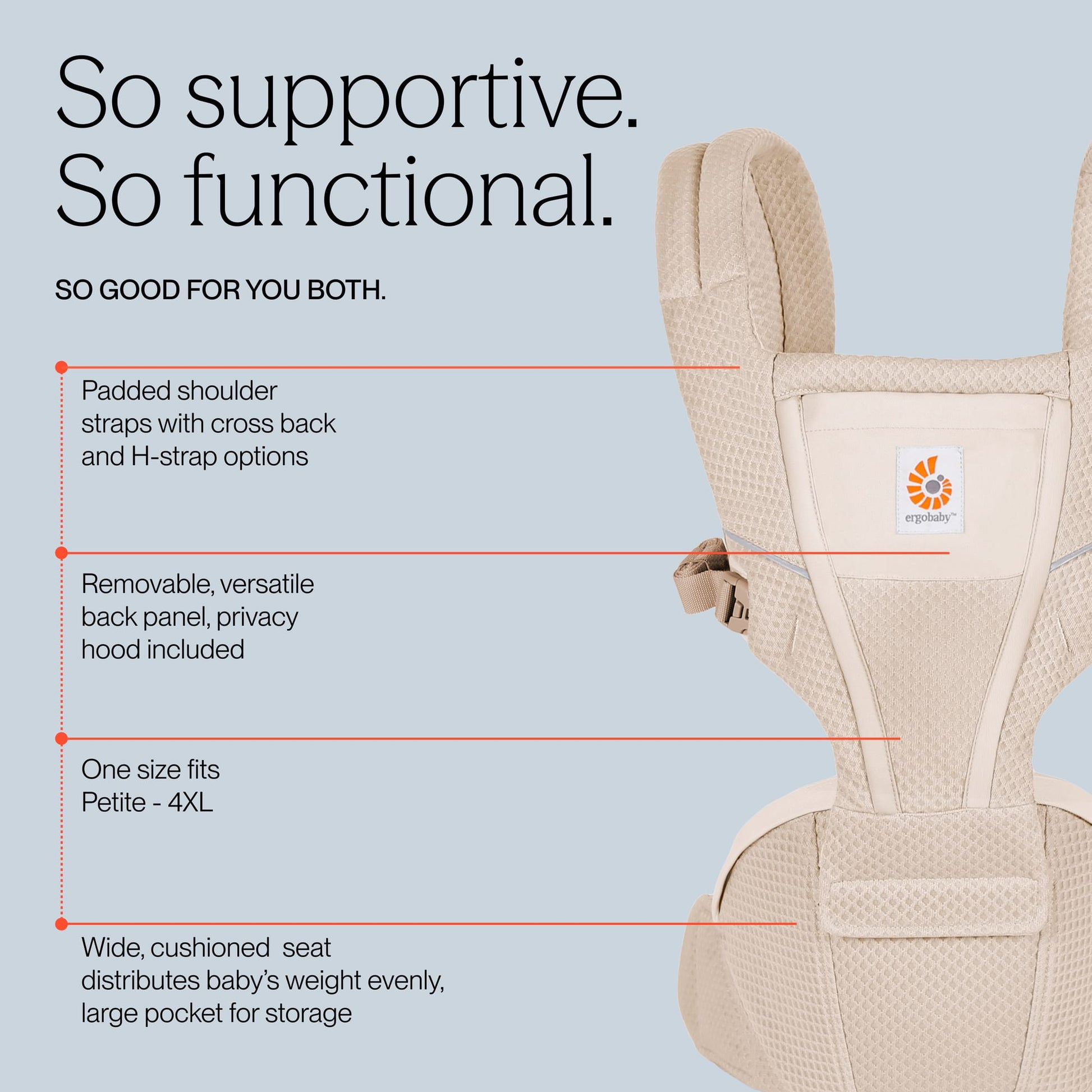 ergobaby carrier options Alta Hip Seat Baby Carrier