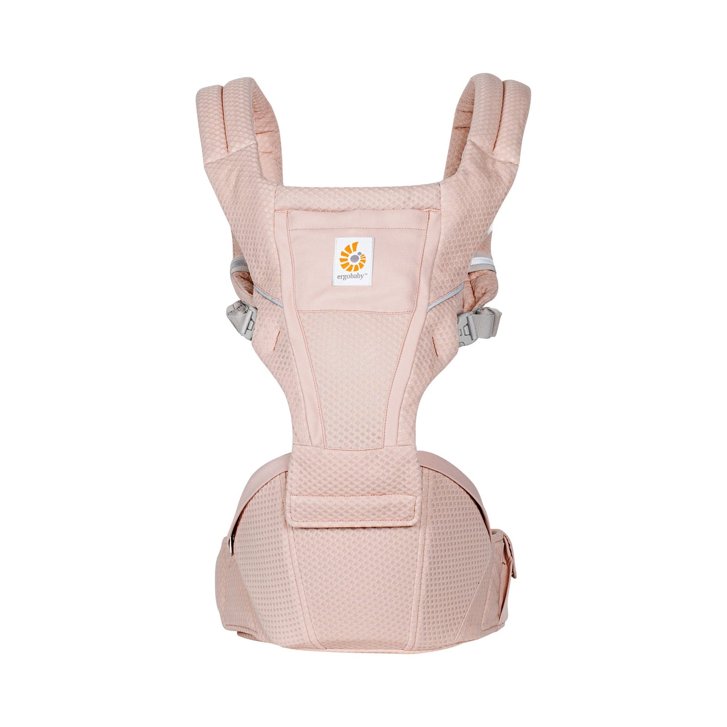 Ergobaby Alta Hip Seat Mesh Baby Carrier - Pink Quartz - BCHIPSFMPNKQTZ