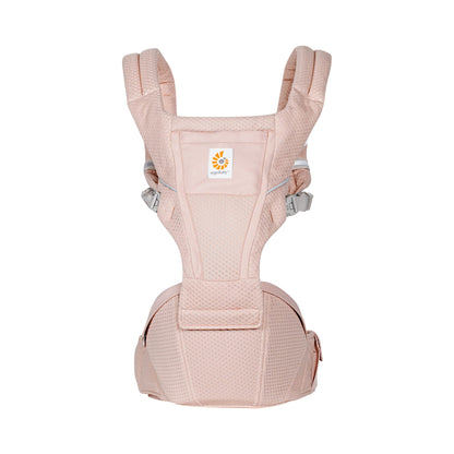 Ergobaby Alta Hip Seat Mesh Baby Carrier - Pink Quartz - BCHIPSFMPNKQTZ