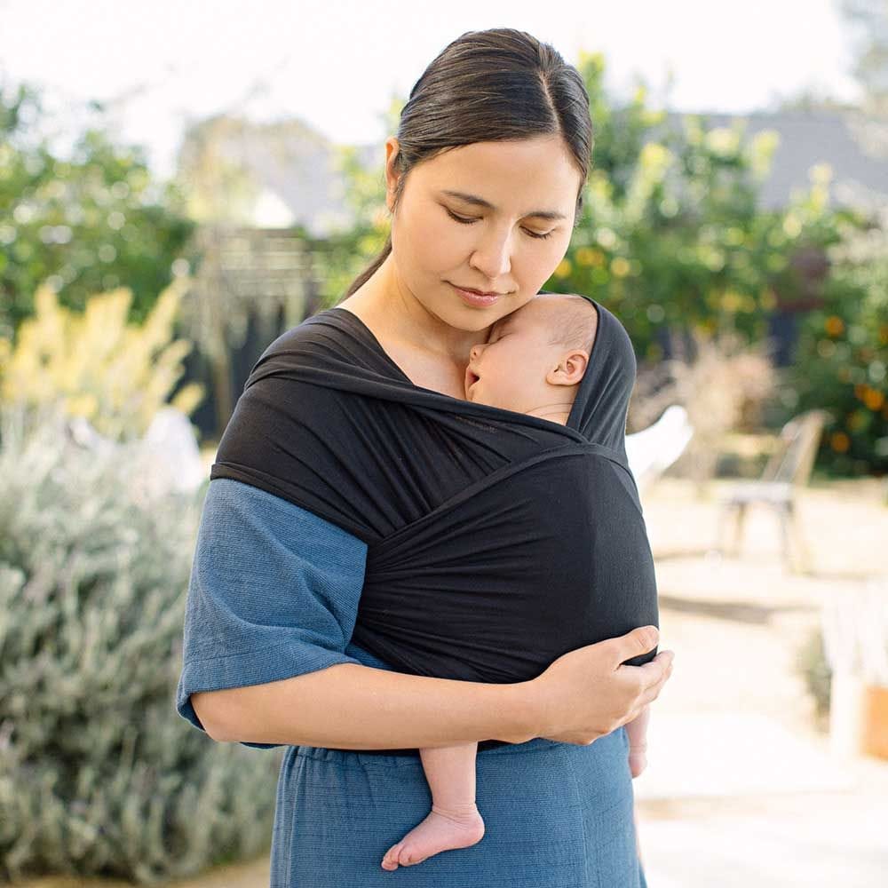 Ergobaby Aura Wrap - Pure Black - WLABLACK