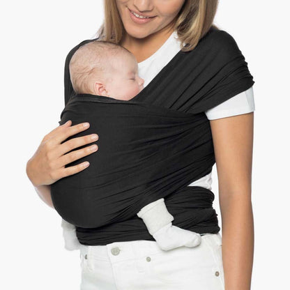 Ergobaby Aura Wrap - Pure Black - WLABLACK