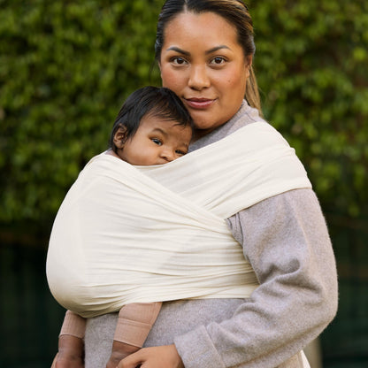 Ergobaby Aura Wrap, Sustainable Knit - Cream - WLASKCRM