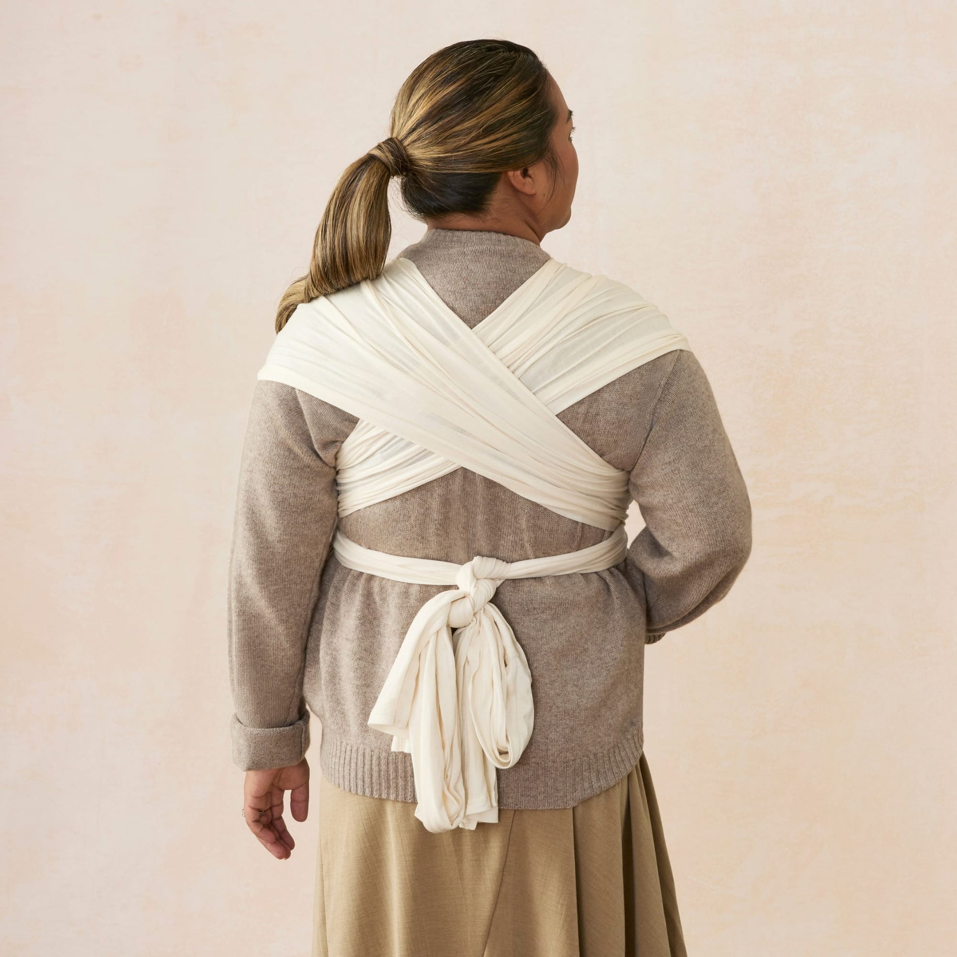 Ergobaby Aura Wrap, Sustainable Knit - Cream - WLASKCRM