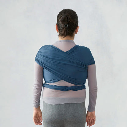 Ergobaby Aura Wrap, Sustainable Knit - Twilight Navy - WLASKTWINVY
