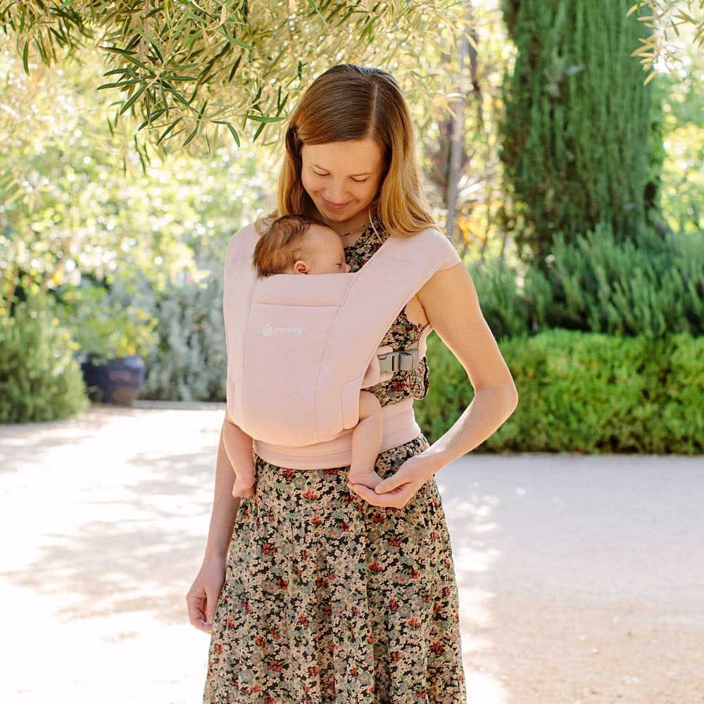 pink ergobaby carrier Ergobaby Embrace Newborn Baby Carrier, Blush Pink