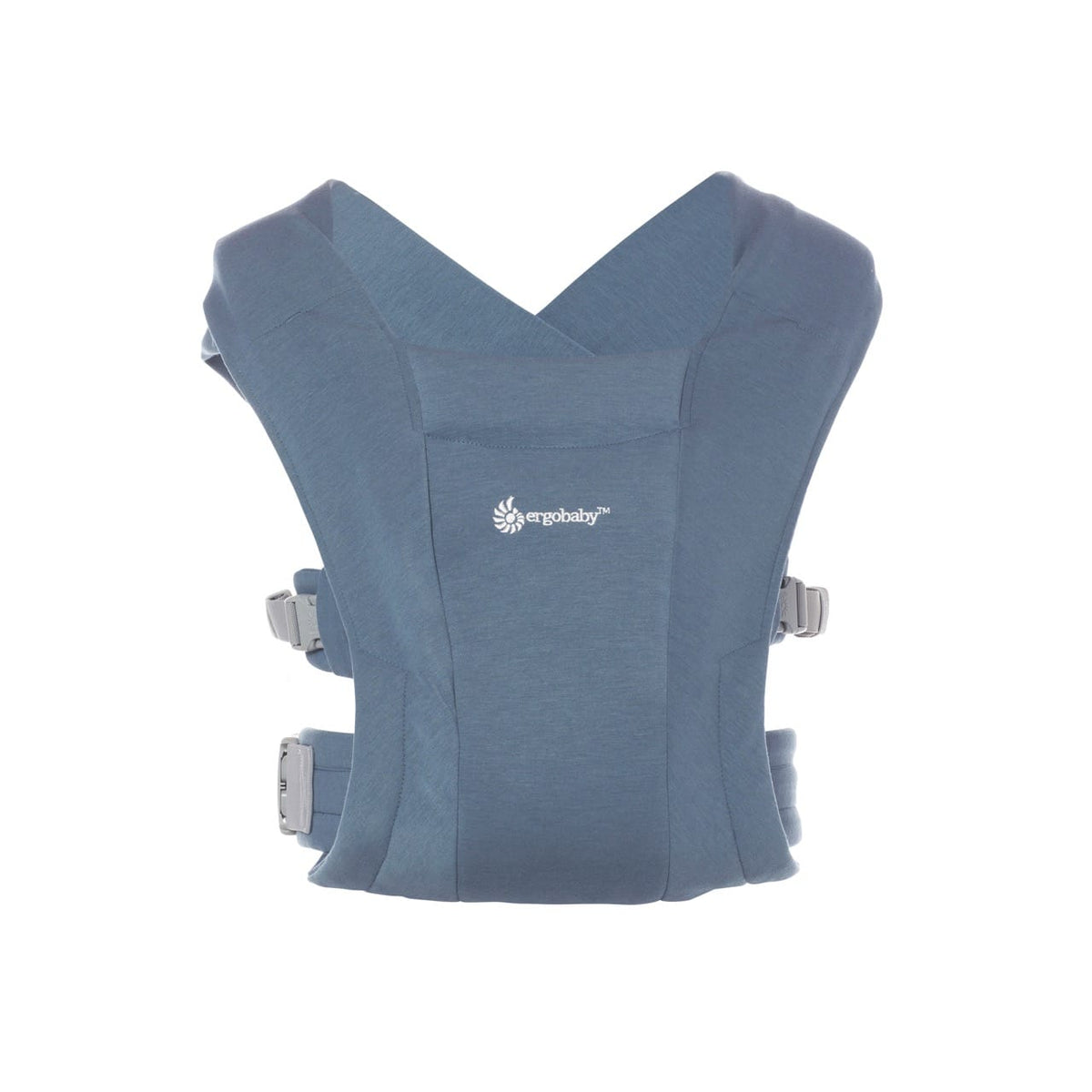 Blue Ergobaby baby carrier with adjustable straps