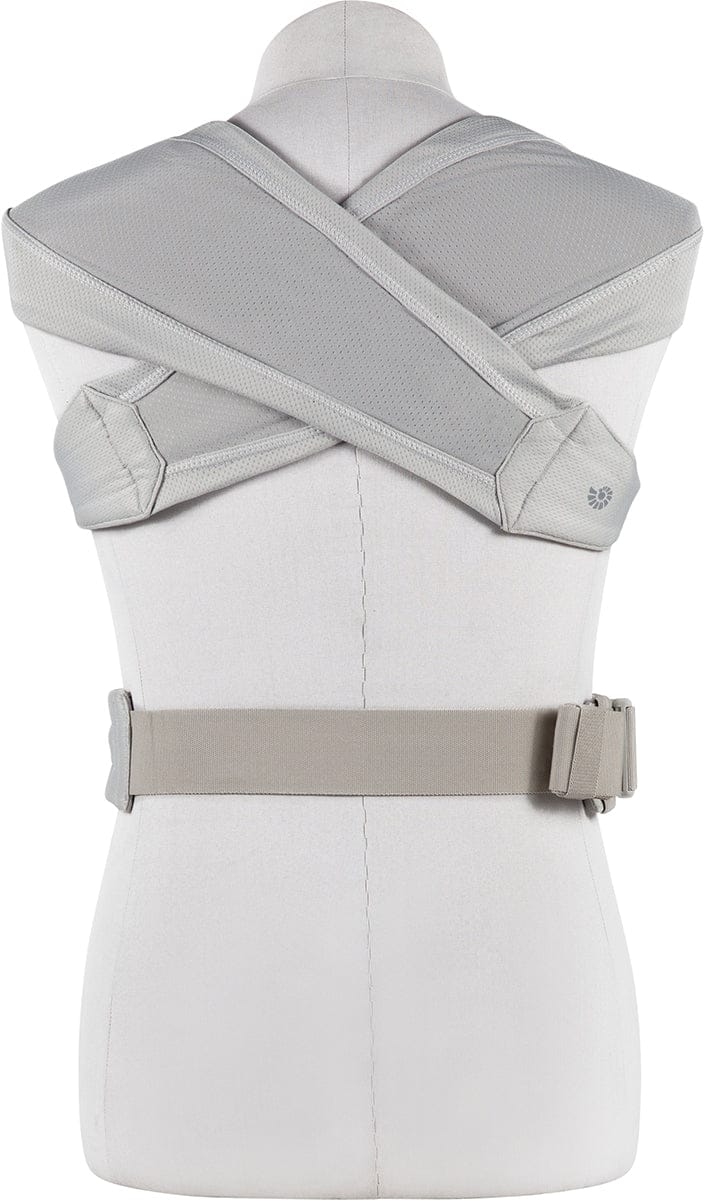 Ergobaby Embrace Carrier, Soft Air Mesh - Soft Grey - bcemasamgry