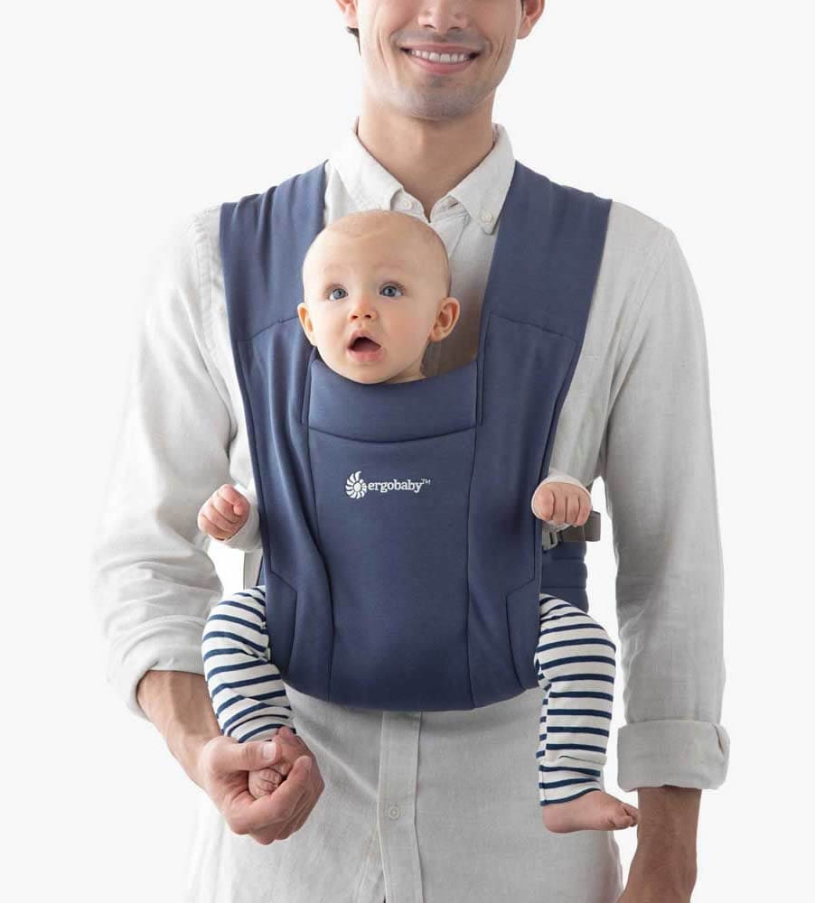 Ergobaby Embrace Carrier - Soft Navy - BCEMANAVY