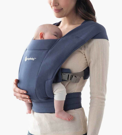 Ergobaby Embrace Carrier - Soft Navy - BCEMANAVY