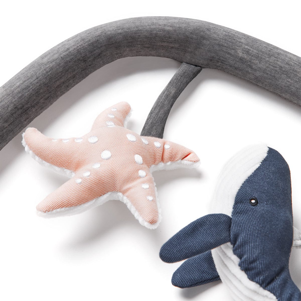 Ergobaby Evolve Bouncer Toy Bar - Ocean Wonders Charcoal Grey - EVLBNCTBOCWNCG