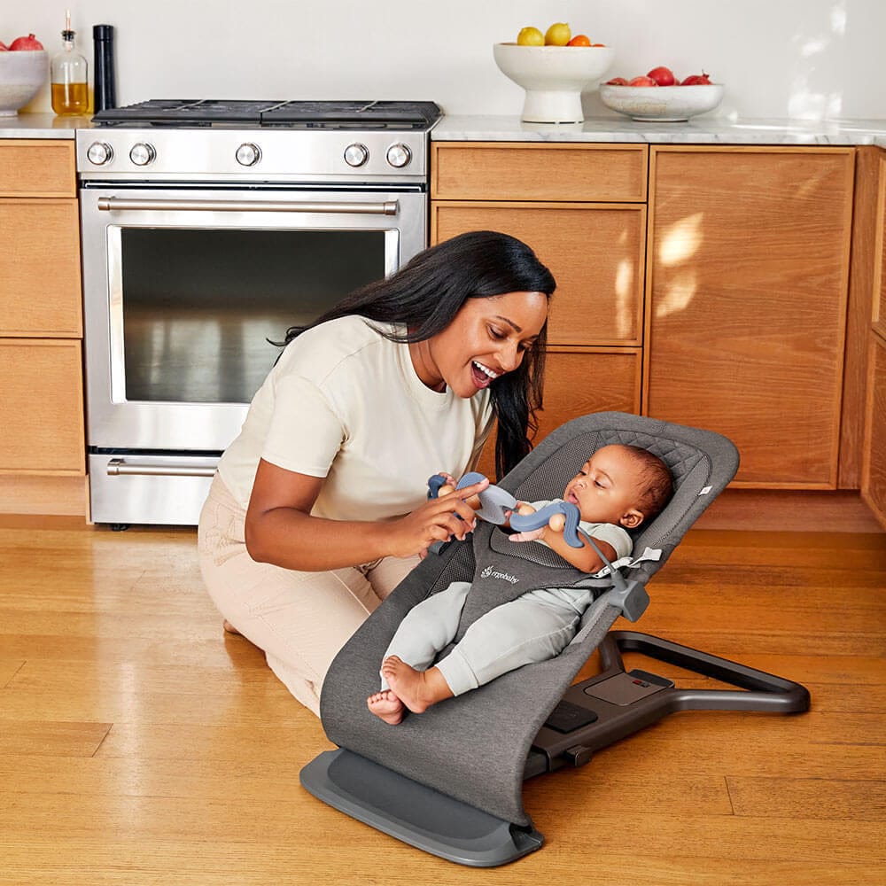 Ergobaby Evolve Bouncer Toy Bar - Serene Swells (Non-Plush) - EVLBNCTBSRNSWL