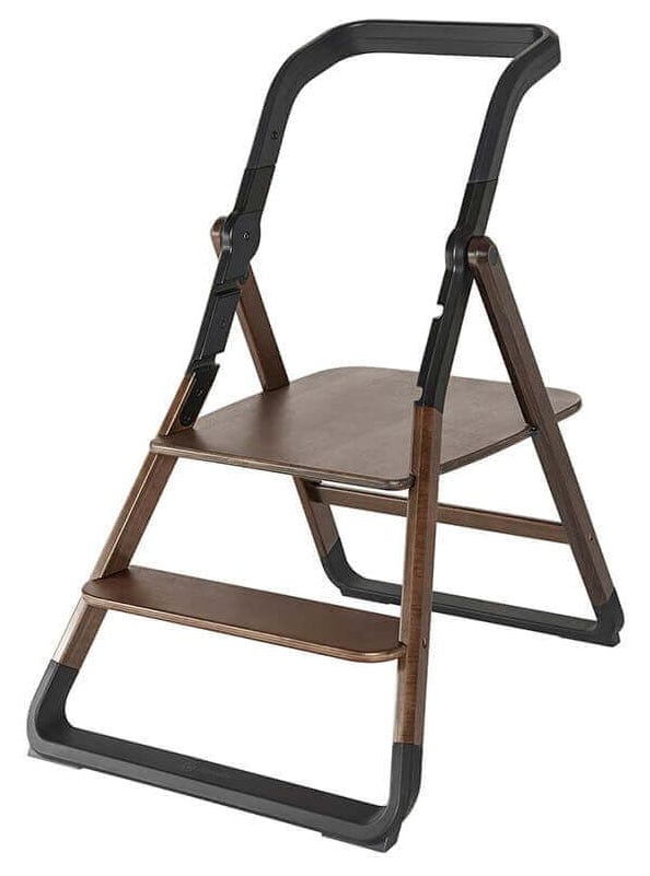 Ergobaby Evolve Chair + Kitchen Tower Bundle - Dark Wood - EVLTCBRDKWD-EVLHCKHDKWD