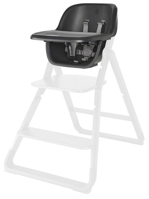 Ergobaby Evolve Infant Seat and Tray Add-On for Dark Wood Chair - EVLHCTSDKWD